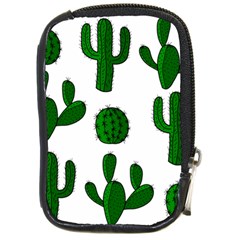 Cactuses Pattern Compact Camera Cases by Valentinaart