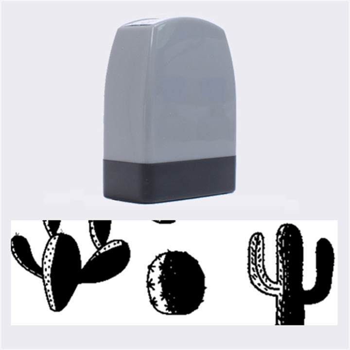 Cactuses pattern Name Stamps