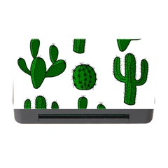 Cactuses Pattern Memory Card Reader With Cf by Valentinaart