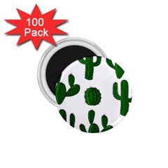 Cactuses Pattern 1 75  Magnets (100 Pack)  by Valentinaart