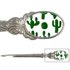 Cactuses Pattern Letter Openers by Valentinaart