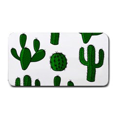 Cactuses Pattern Medium Bar Mats by Valentinaart