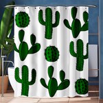 Cactuses pattern Shower Curtain 60  x 72  (Medium)  60 x72  Curtain