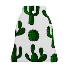 Cactuses Pattern Bell Ornament (2 Sides) by Valentinaart