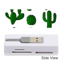 Cactuses Pattern Memory Card Reader (stick)  by Valentinaart