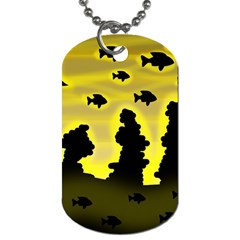 Khazar s Dream  Dog Tag (one Side) by Valentinaart