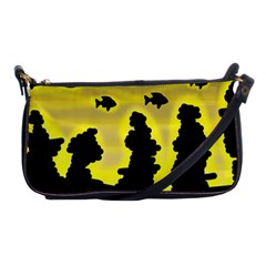 Khazar s Dream  Shoulder Clutch Bags by Valentinaart