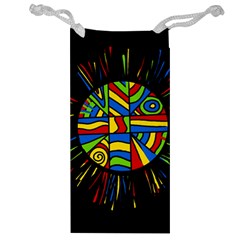 Colorful Bang Jewelry Bags by Valentinaart