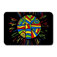 Colorful Bang Plate Mats by Valentinaart