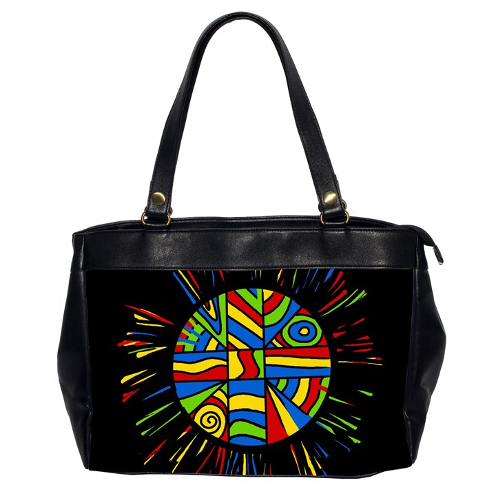 Colorful bang Office Handbags (2 Sides) 