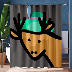 Deer Shower Curtain 60  X 72  (medium) 