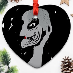 Horror Ornament (heart)  by Valentinaart