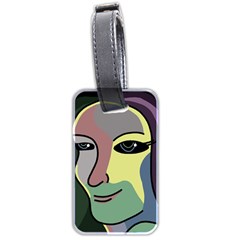 Lady Luggage Tags (two Sides) by Valentinaart