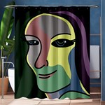 Lady Shower Curtain 60  x 72  (Medium)  60 x72  Curtain