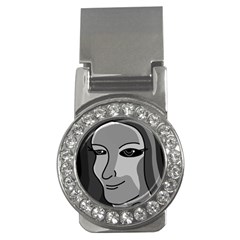 Lady - Gray Money Clips (cz)  by Valentinaart