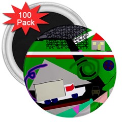 Trip 3  Magnets (100 Pack) by Valentinaart