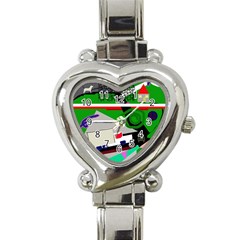 Trip Heart Italian Charm Watch by Valentinaart