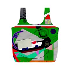 Trip Full Print Recycle Bags (m)  by Valentinaart