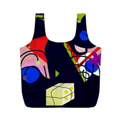 Gift Full Print Recycle Bags (m)  by Valentinaart