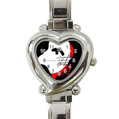 Revolution Heart Italian Charm Watch by Valentinaart