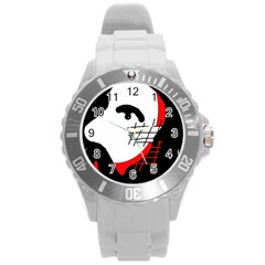 Revolution Round Plastic Sport Watch (l) by Valentinaart