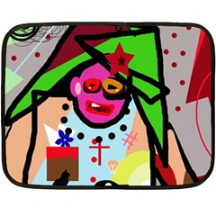 Quarreling Fleece Blanket (mini)