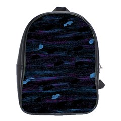 Blue Moonlight School Bags(large)  by Valentinaart