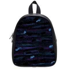 Blue Moonlight School Bags (small)  by Valentinaart