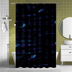 Blue Moonlight Shower Curtain 48  X 72  (small) 