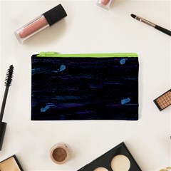 Blue Moonlight Cosmetic Bag (xs) by Valentinaart