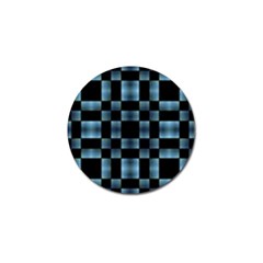 Checkboard Pattern Print Golf Ball Marker (10 Pack) by dflcprints