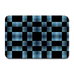 Checkboard Pattern Print Plate Mats