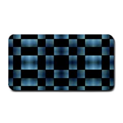 Checkboard Pattern Print Medium Bar Mats by dflcprints