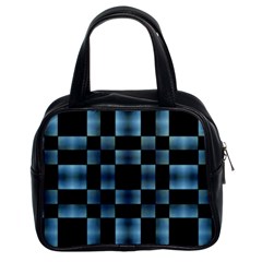 Checkboard Pattern Print Classic Handbags (2 Sides) by dflcprints