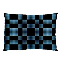 Checkboard Pattern Print Pillow Case by dflcprints