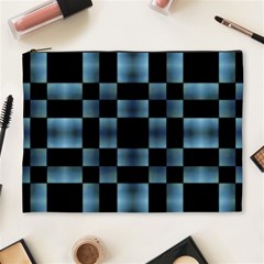 Checkboard Pattern Print Cosmetic Bag (xl) by dflcprints