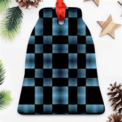 Checkboard Pattern Print Ornament (bell) 