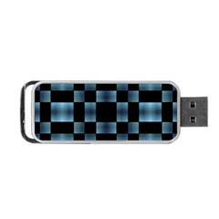 Checkboard Pattern Print Portable Usb Flash (two Sides)