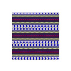 Colorful Retro Geometric Pattern Satin Bandana Scarf