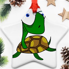 Turtle Ornament (star)  by Valentinaart