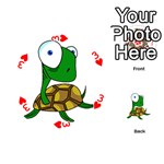 Turtle Playing Cards 54 (Round)  Front - Heart3