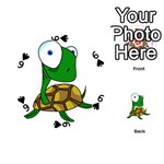 Turtle Playing Cards 54 (Round)  Front - Spade6