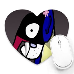 Monster Heart Mousepads by Valentinaart