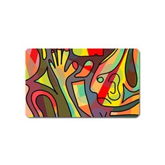 Colorful Dream Magnet (name Card) by Valentinaart