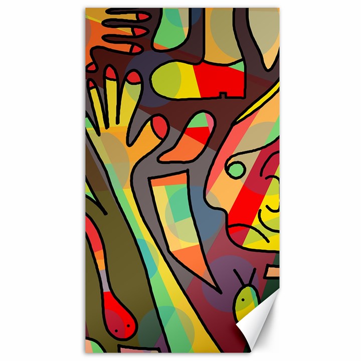 Colorful dream Canvas 40  x 72  