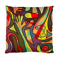 Colorful Dream Standard Cushion Case (two Sides) by Valentinaart