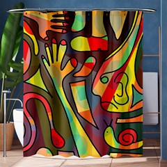 Colorful Dream Shower Curtain 60  X 72  (medium)  by Valentinaart