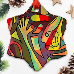 Colorful Dream Ornament (snowflake) 