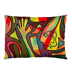 Colorful Dream Pillow Case (two Sides) by Valentinaart