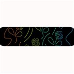 Floral pattern Large Bar Mats 32 x8.5  Bar Mat